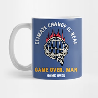 Climate Change - Game Over Man Mug